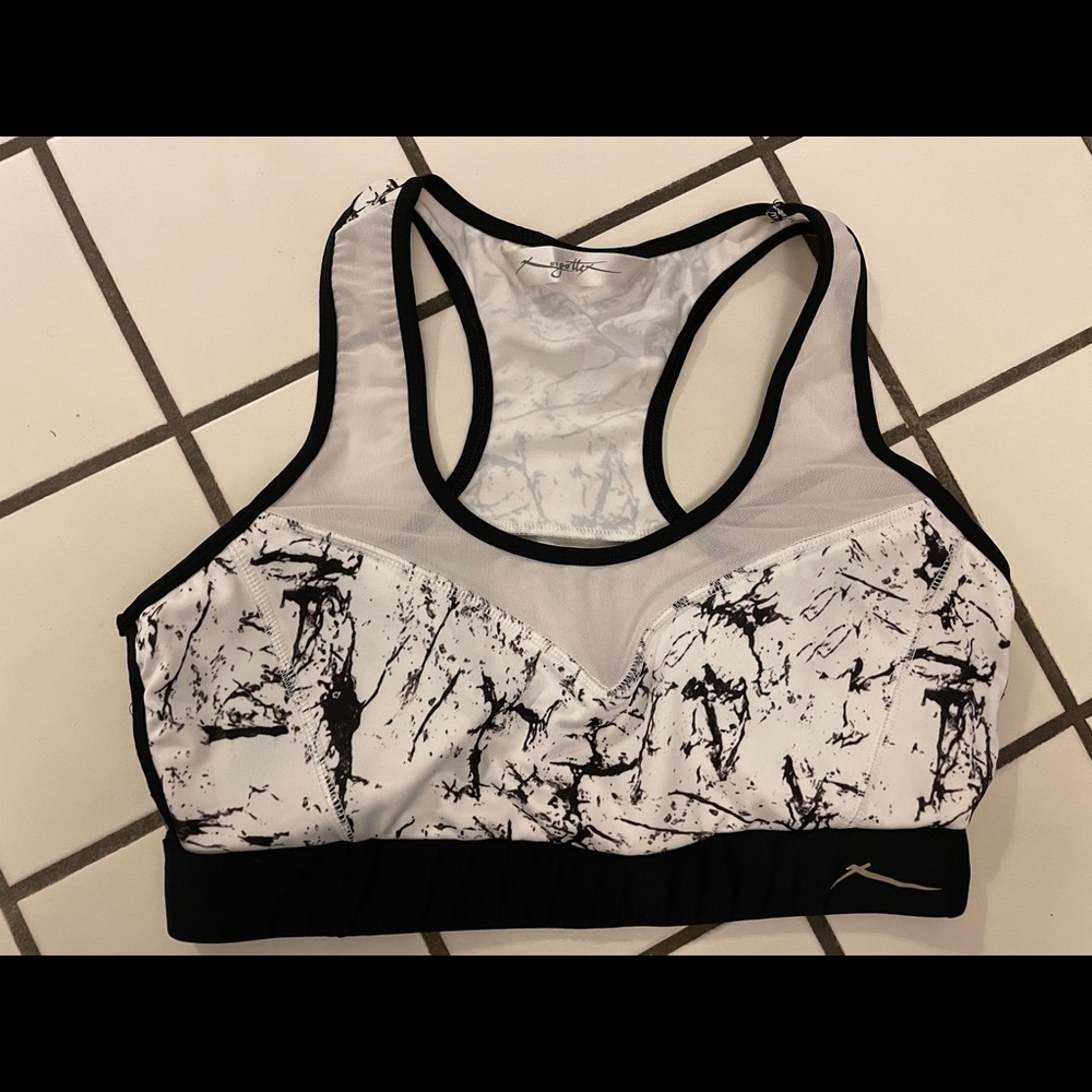 Gottex Marble Print Sports Bra